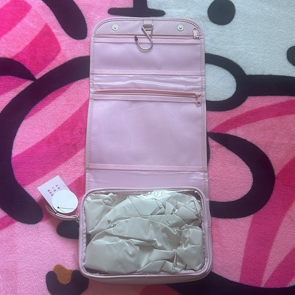 Pink Toiletry Travel Bag